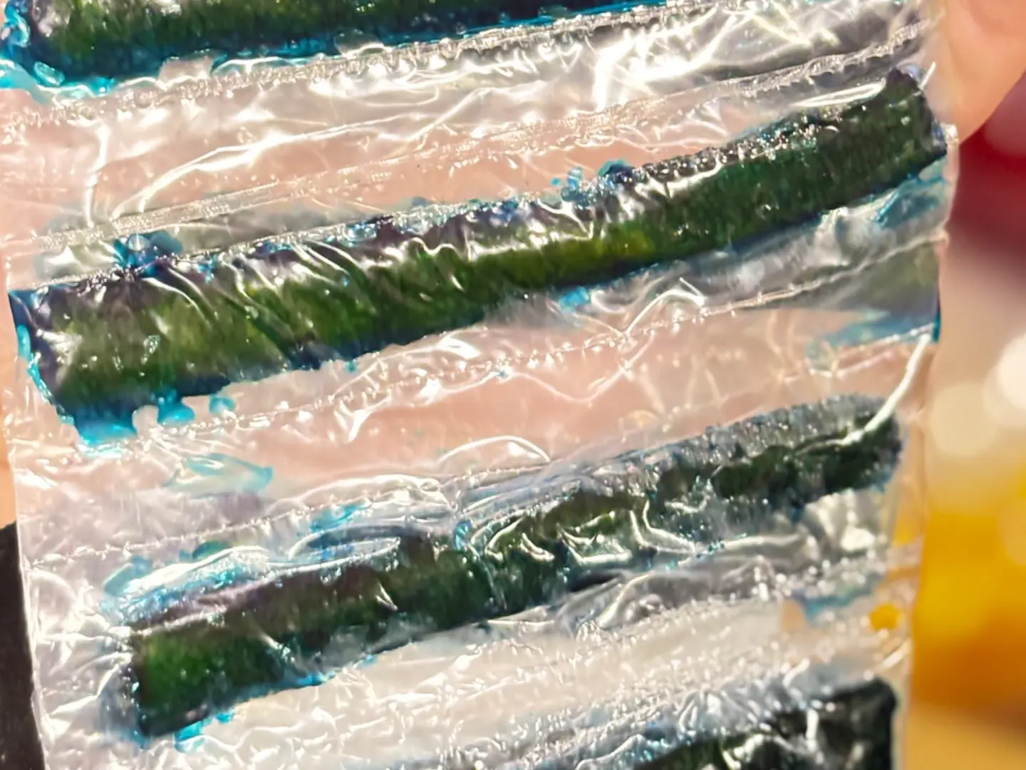 قمر الدين حامض كهرباء ازرق