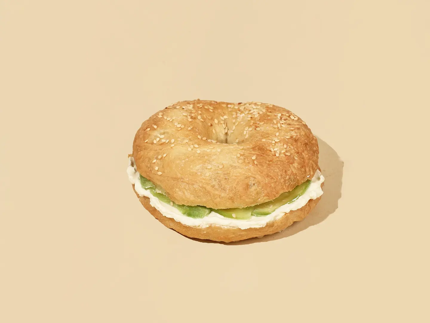Bagel Philadelphia Sandwich