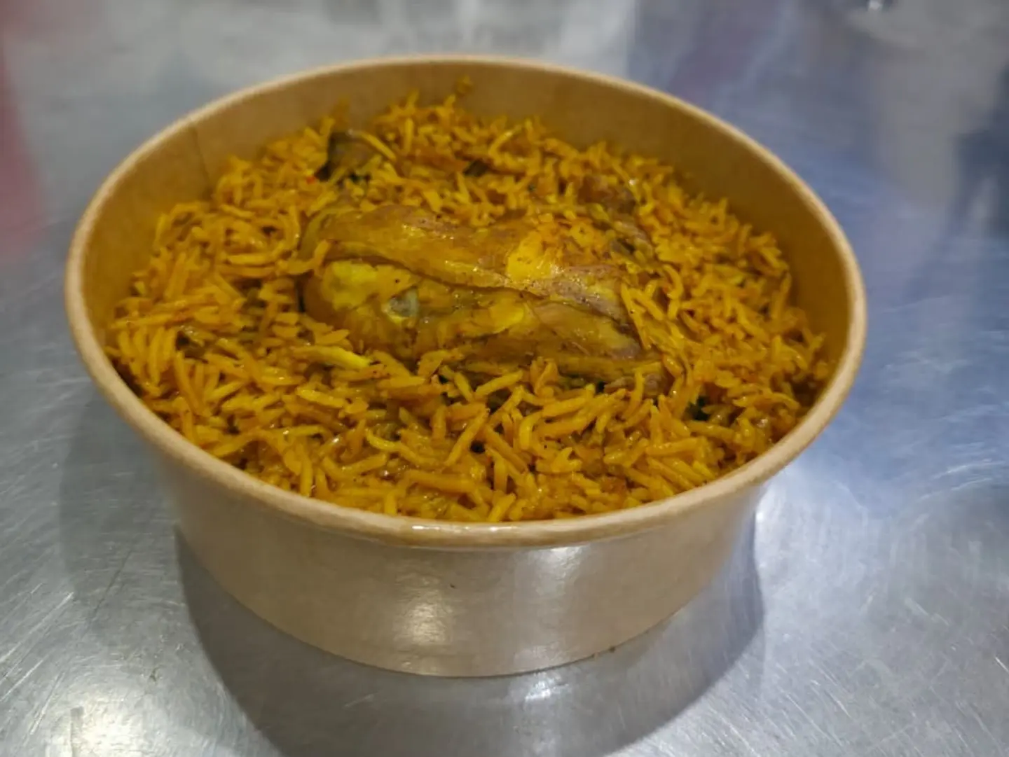 A Quarter Of A Chicken Kabsa