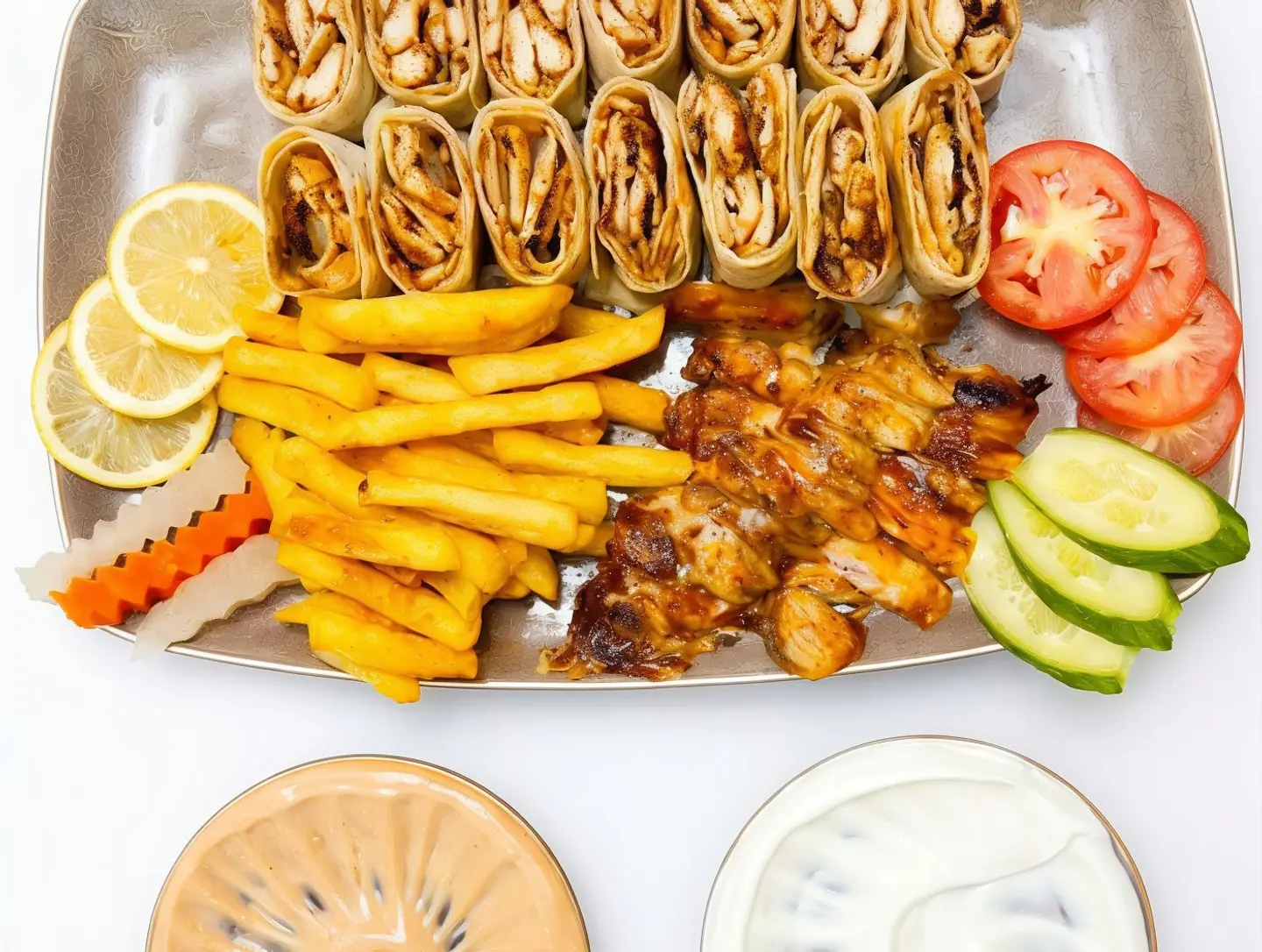 Large Arabic Chicken Shawarma