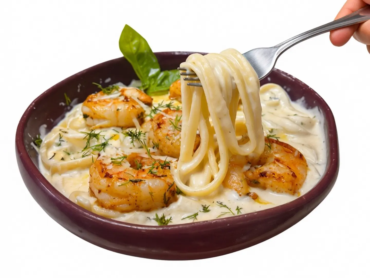 Shrimp Alfredo