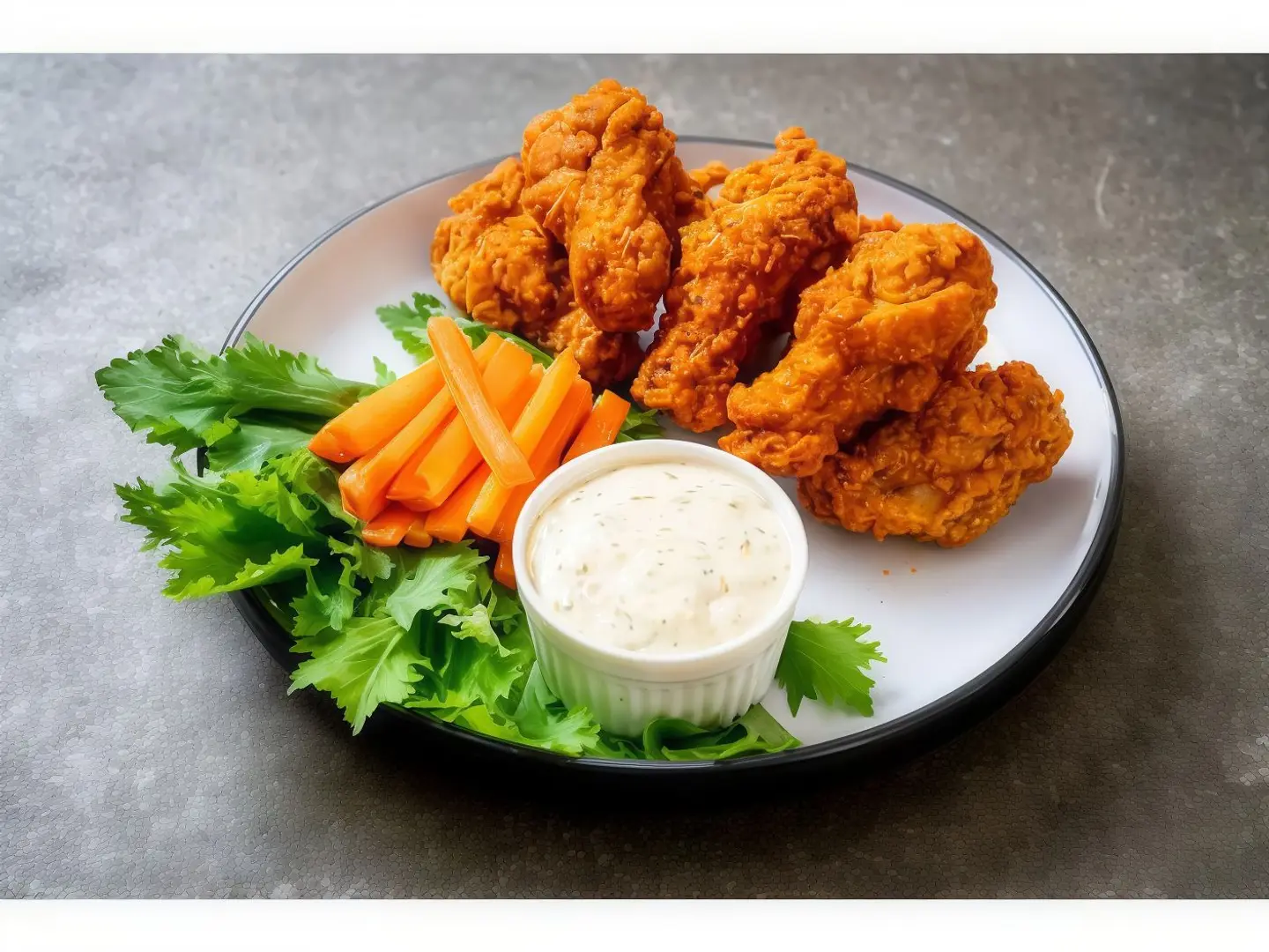 Buffalo Wings - 4 Pieces