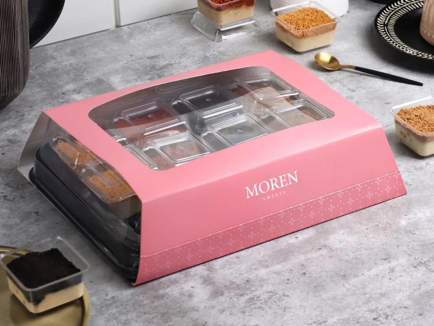 حلا كاسات بارد وردي مشكله