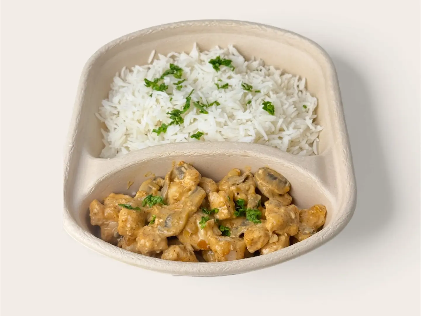 Chicken & Mushroom With Rice