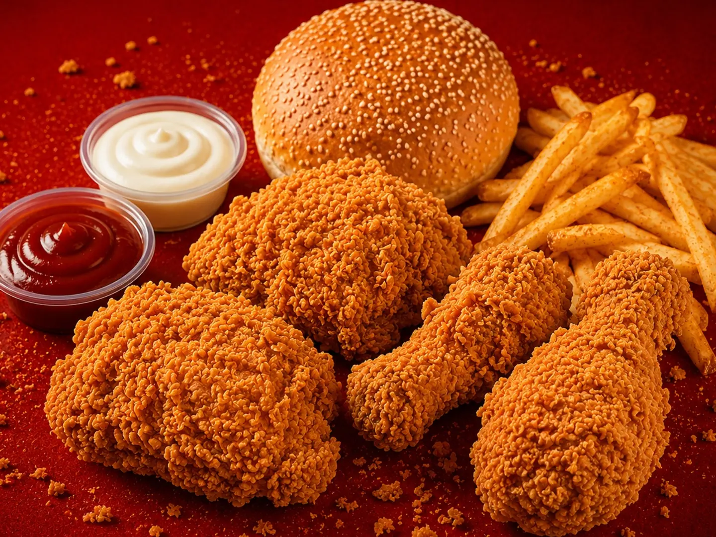 Chicken Broast Four Pieces