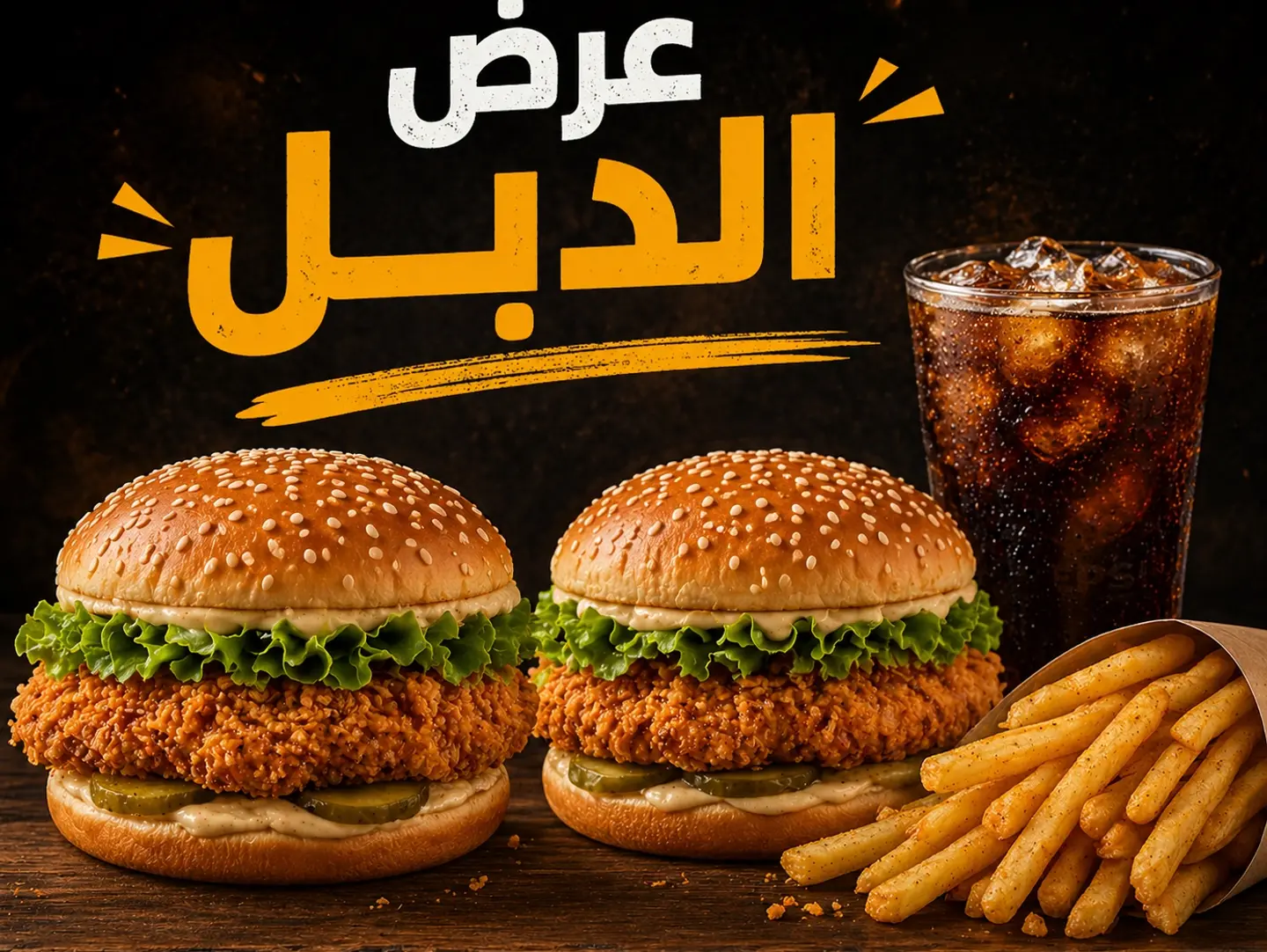 بكج دبل وجبه كرانشي دجاج المقرمش