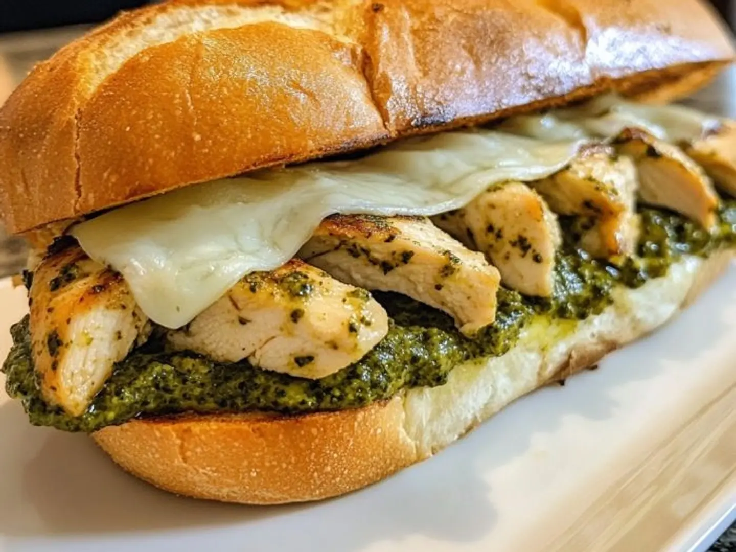Chicken Pesto Sandwich
