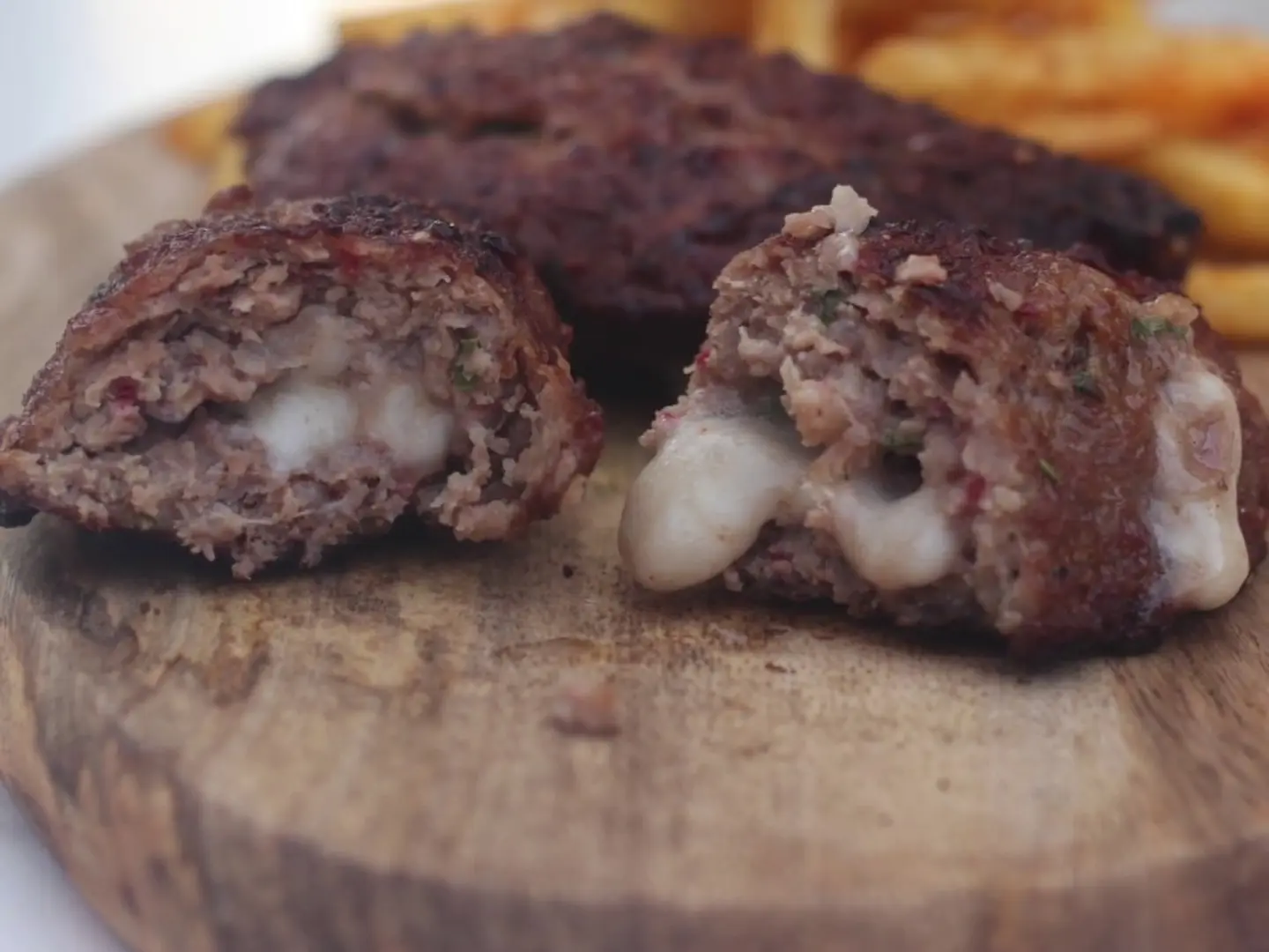 كفتة لحم بالجبن