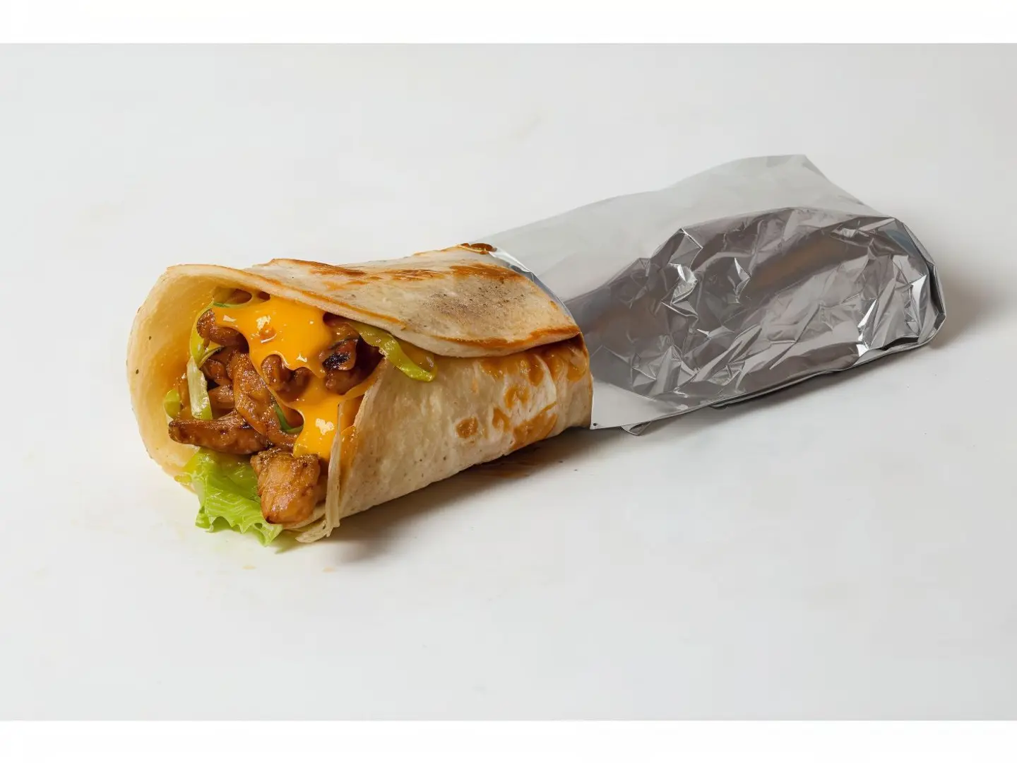 ساندوتش دجاج مكسيكي بالجبن