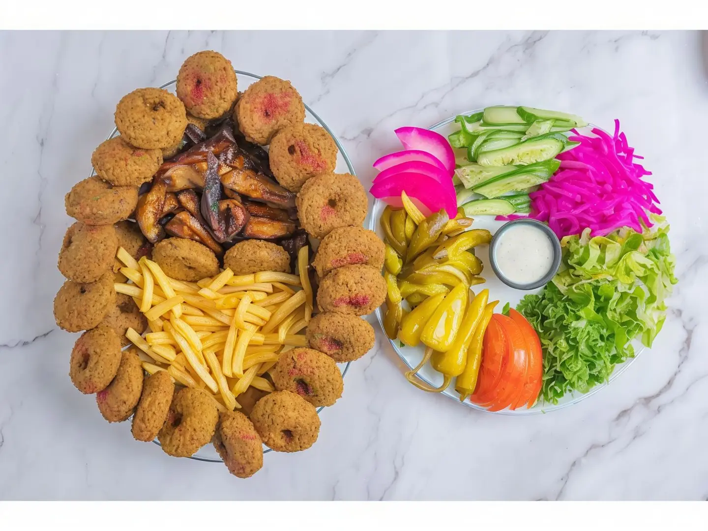 وجبة عربي فلافل دجاج - صغير