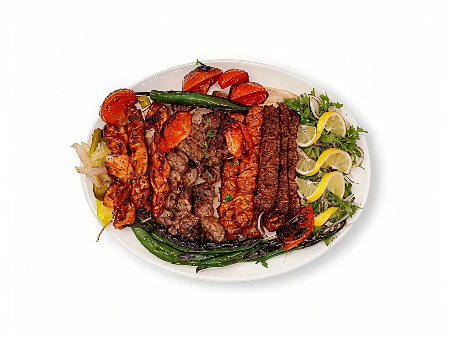 Half Mixed Grill 6 Skewers