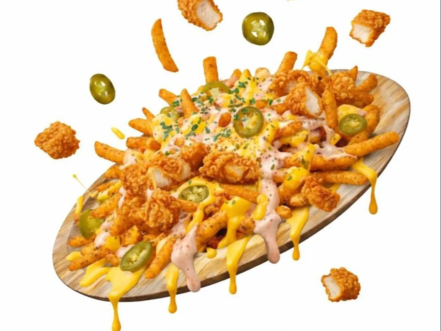 بطاطس بقطع الدجاج