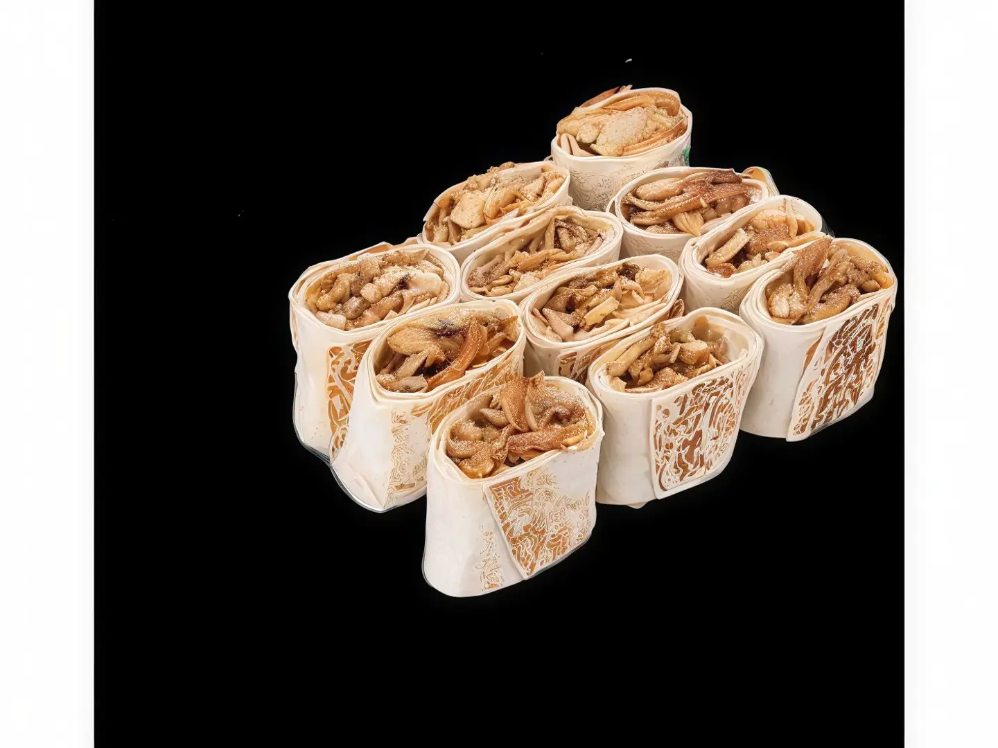 12 Pieces Arabic Shawarma