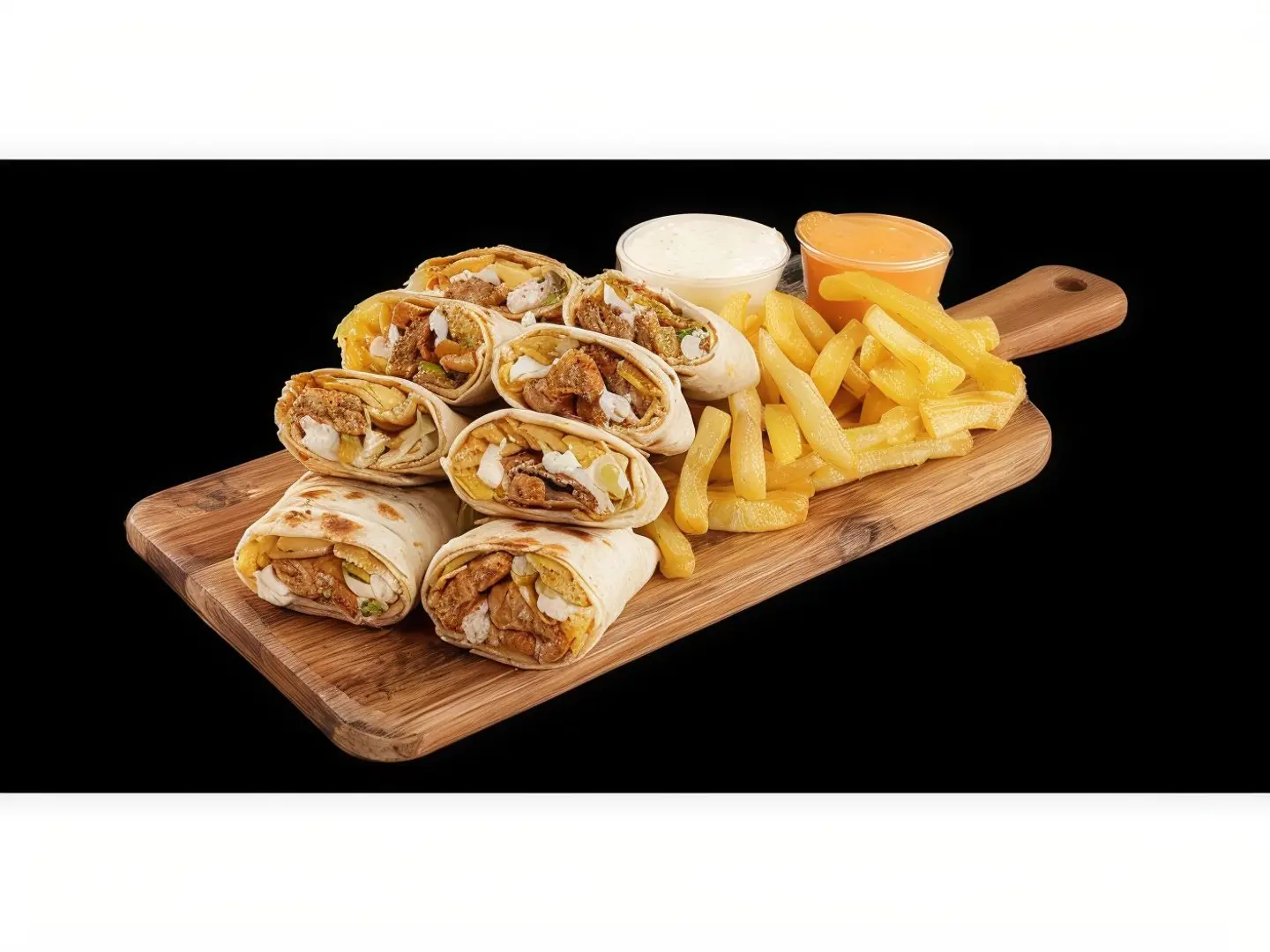 8 Pieces Of Arabic Shawarma