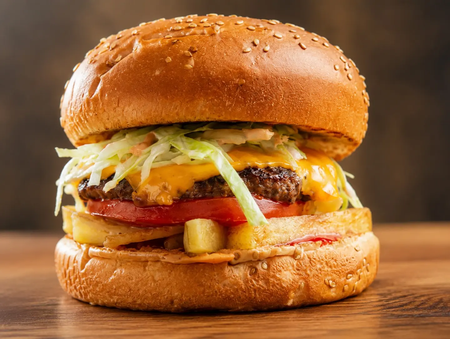 Lebanese Meat Burger