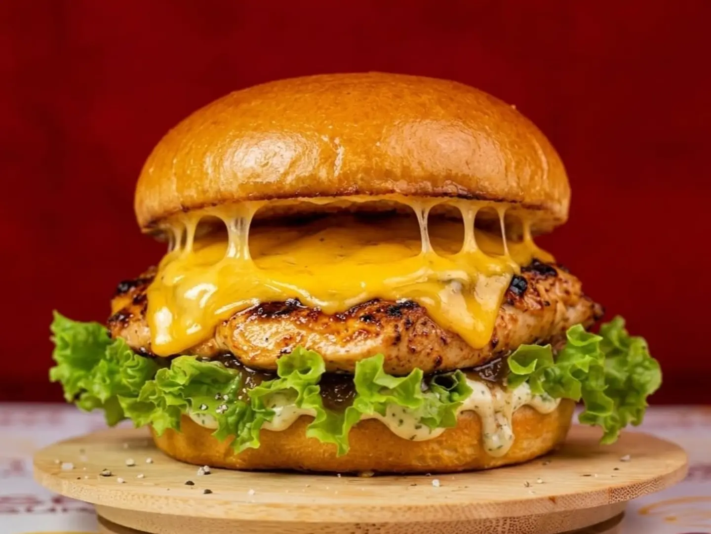 Grilled Chicken Burger