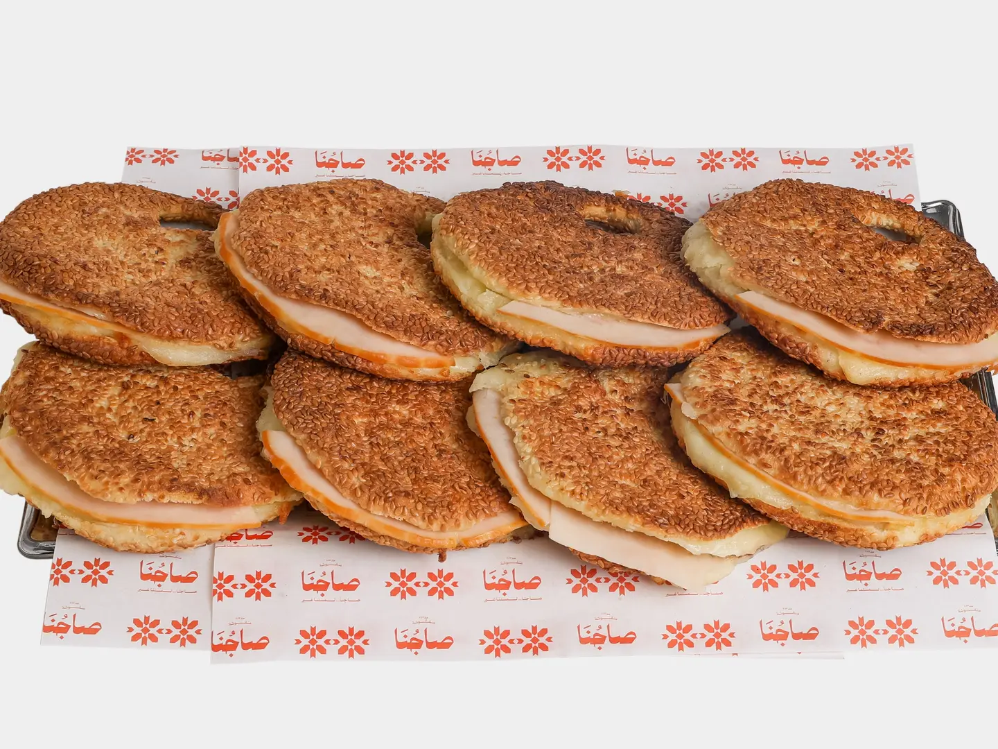 Slider Box Kaak Cheese And Smoked Turkish