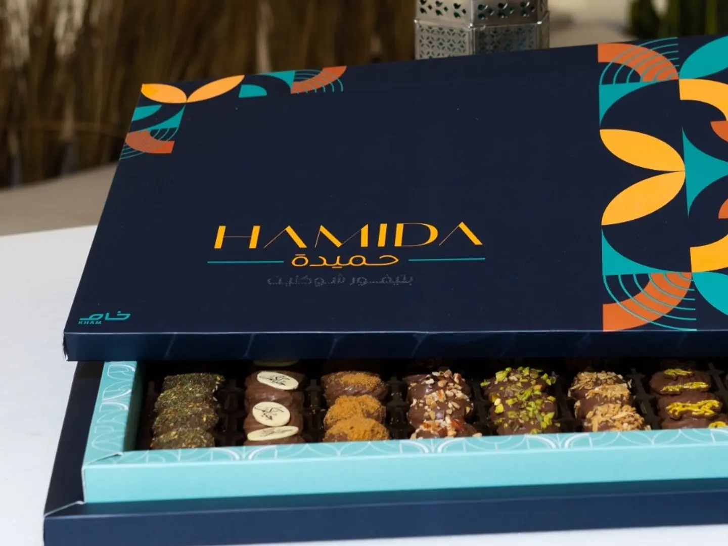 Hamida Chocolate Dipped Petit Four