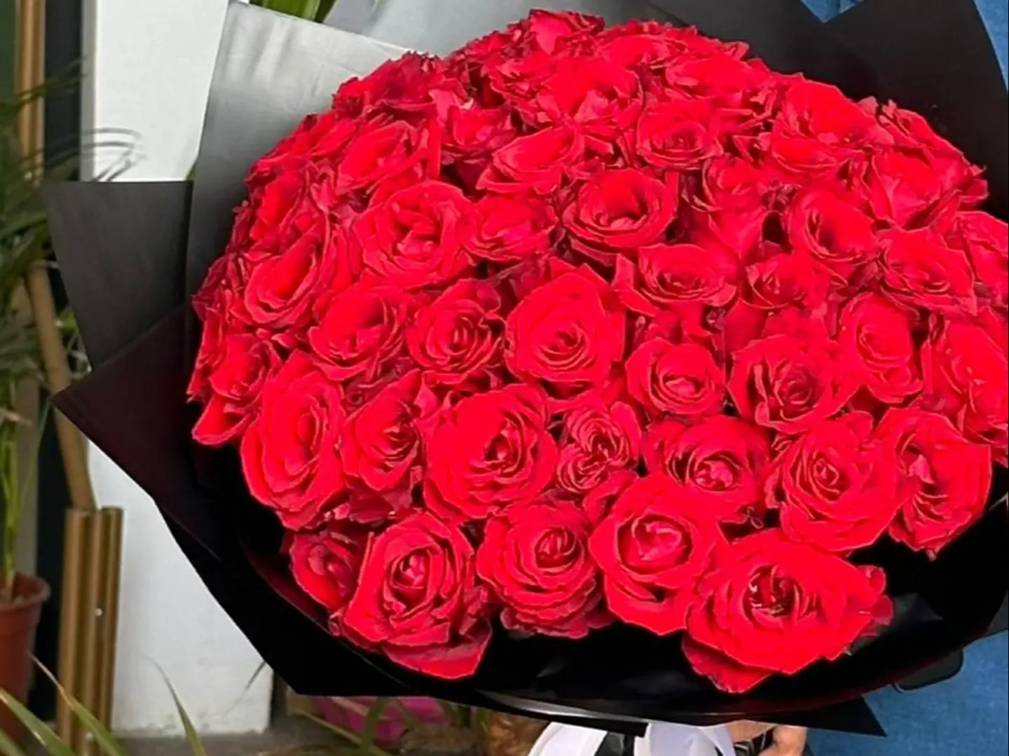 Medium Red Rose Bouquet