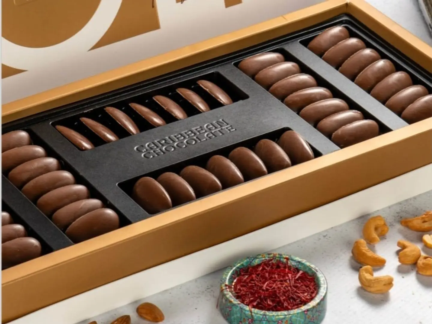 Caribbean Gold Chocolate Box