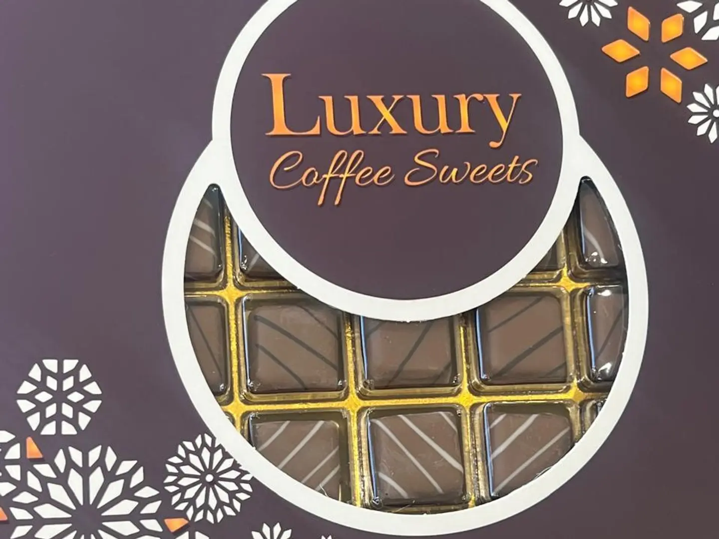 Premium Striped Coffee Desser