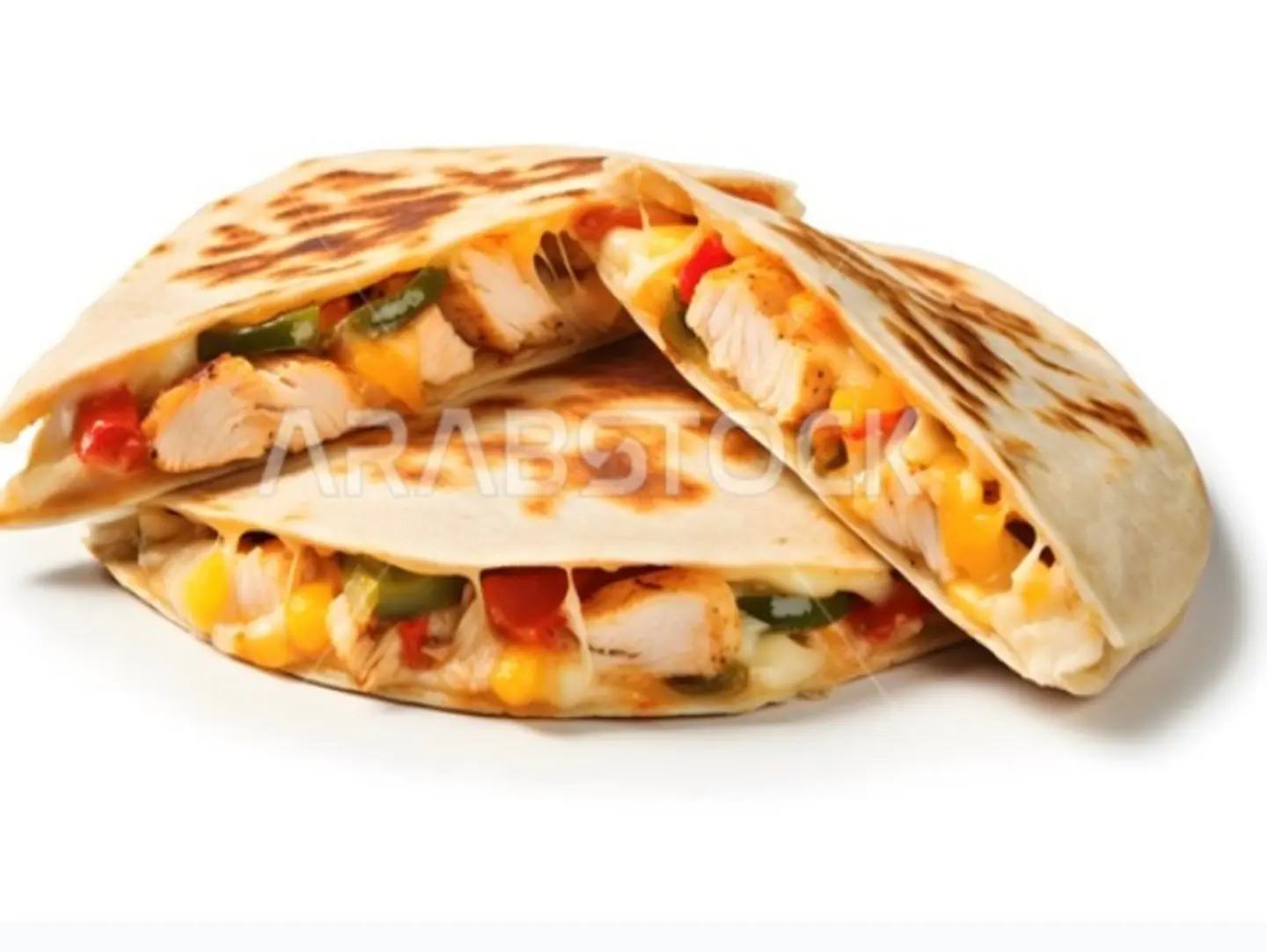 Shawarma Quesadilla With Cheese