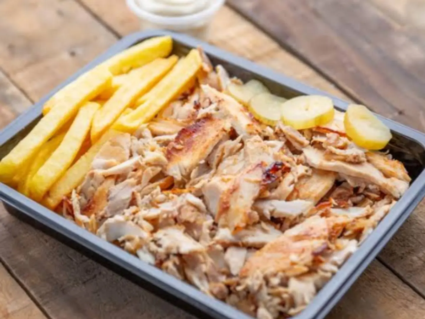 Shawarma Slices With Cheese