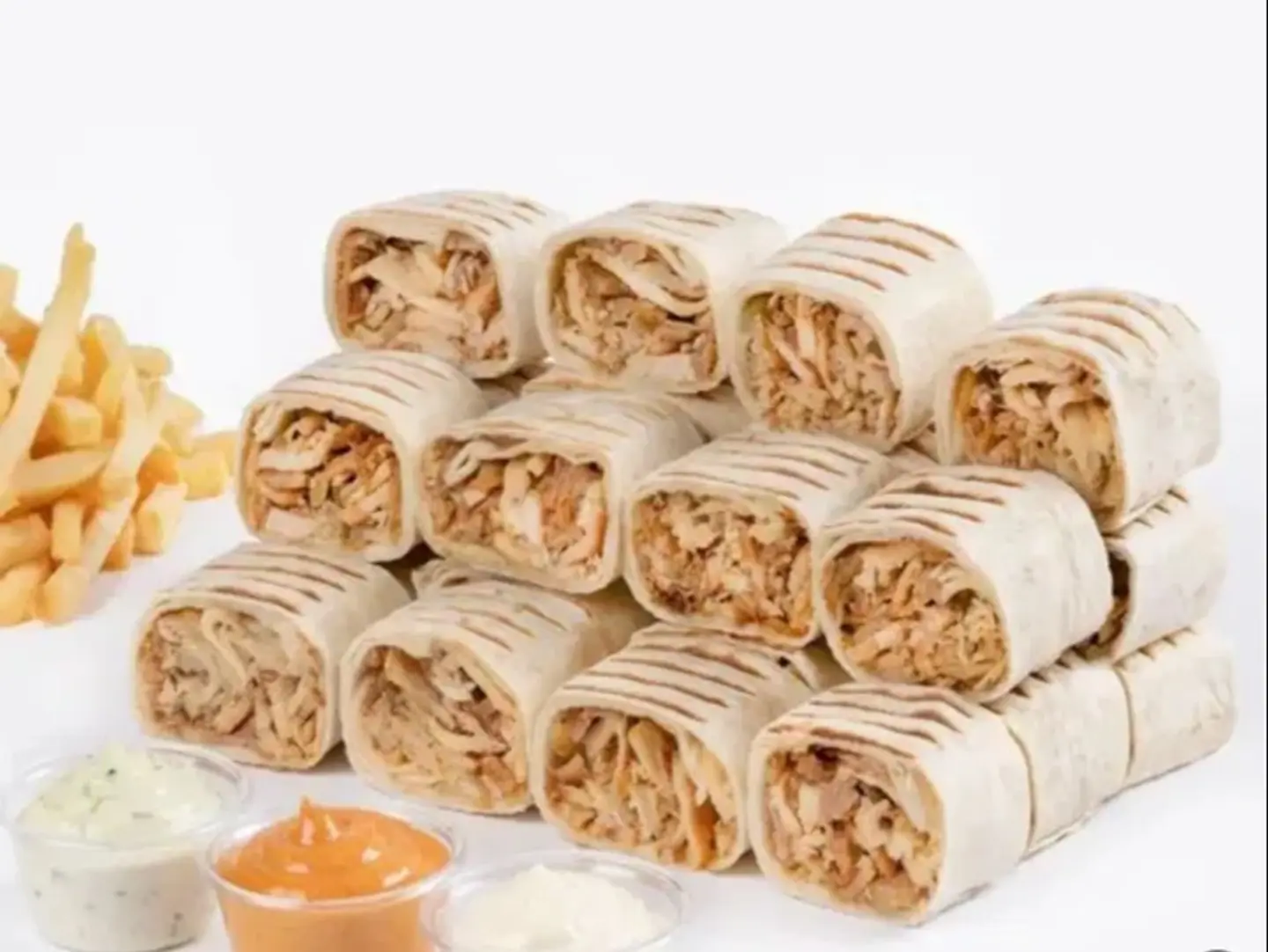 Jumbo Shawarma With Cheese