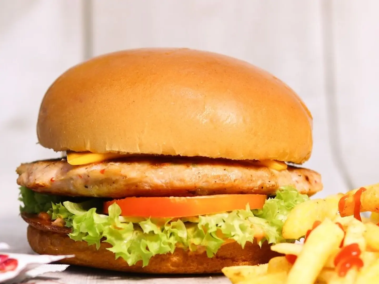 برجر دجاج مشوي