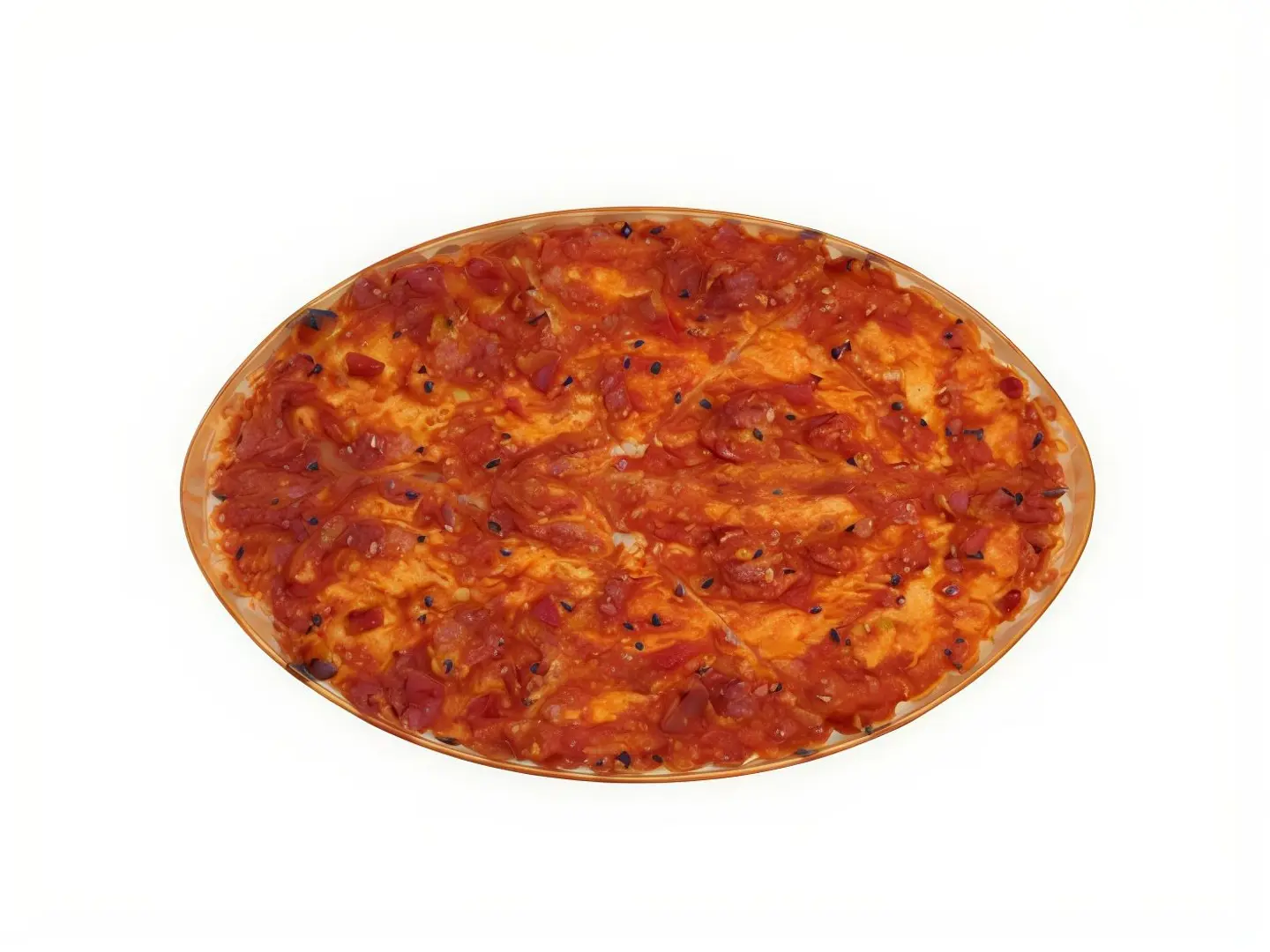 مناقيش محمرة