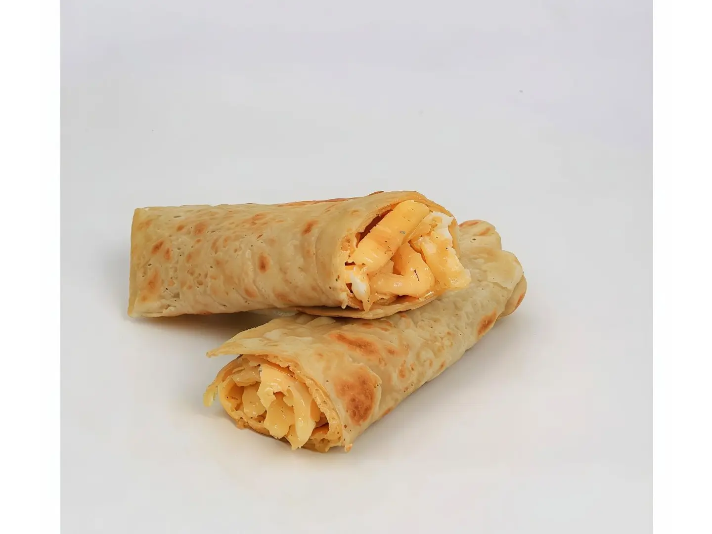 Grilled Egg And Cheddar Chapati