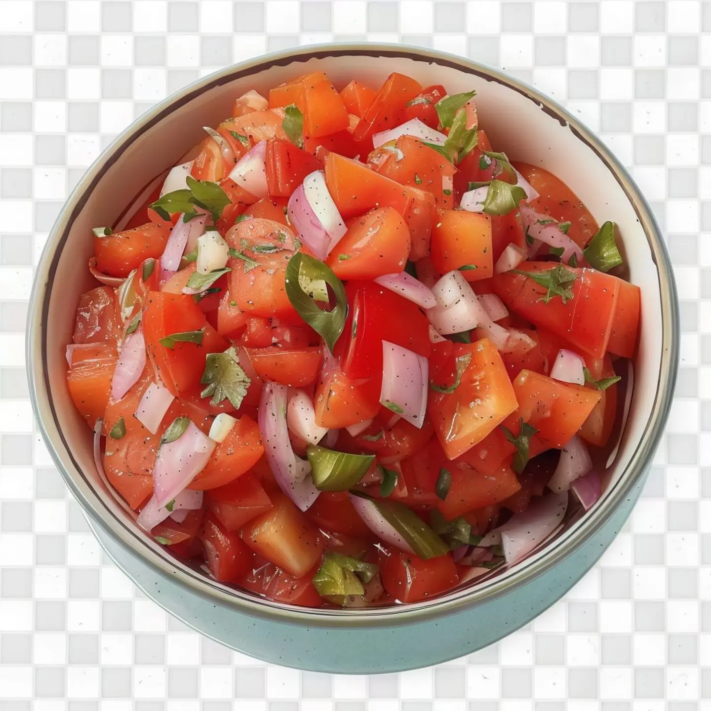 Tomato And Onion Salad