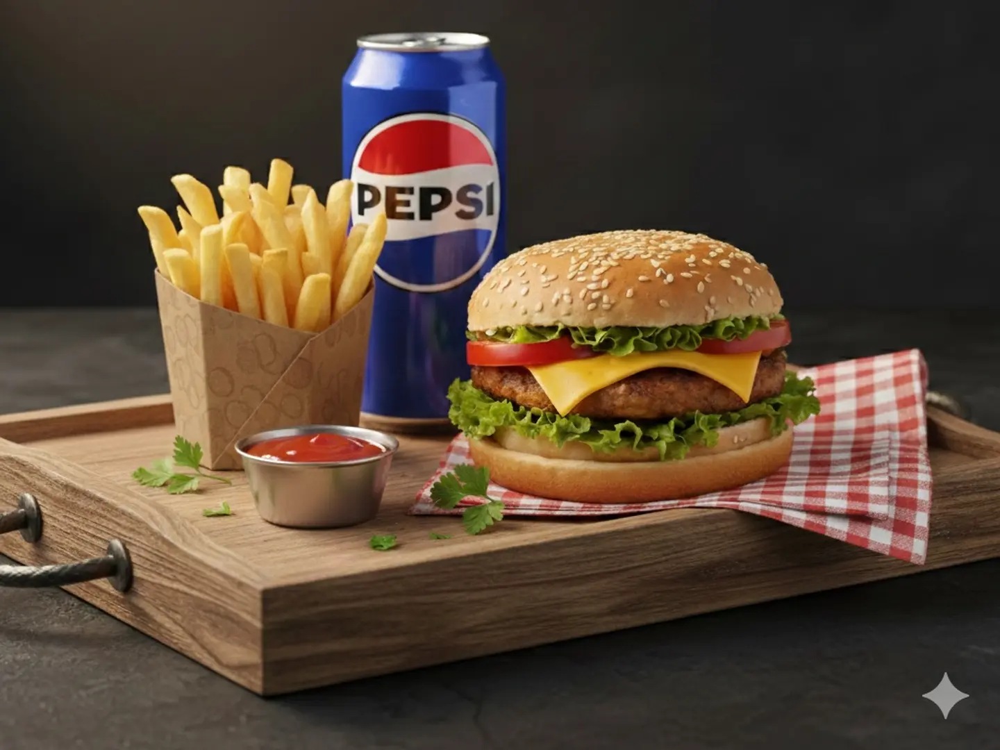 Chicken Burger Meal