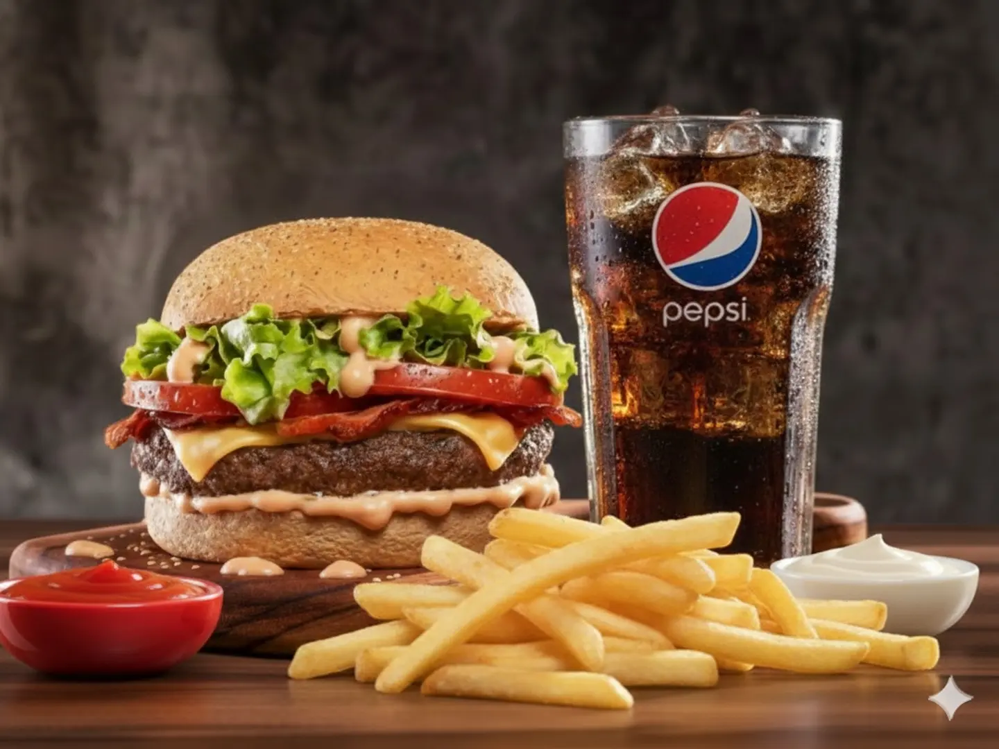 Beef Burger Meal