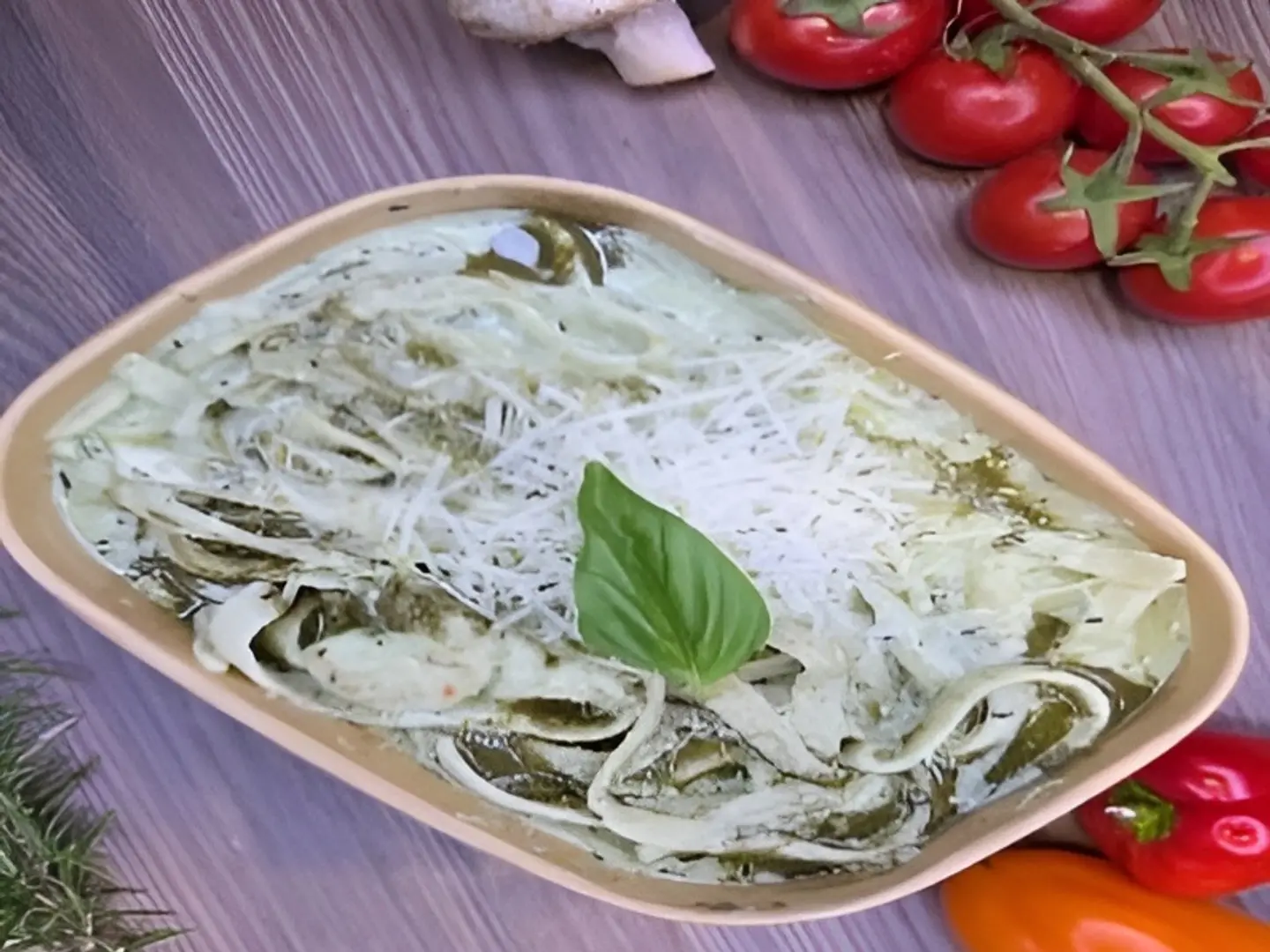 Pesto Si Fettuccine