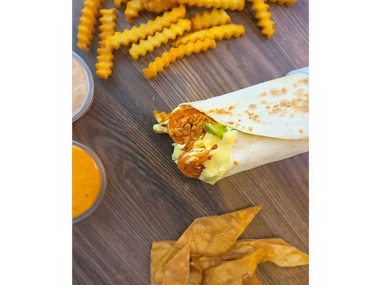 Shrimp Wrap Sandwich