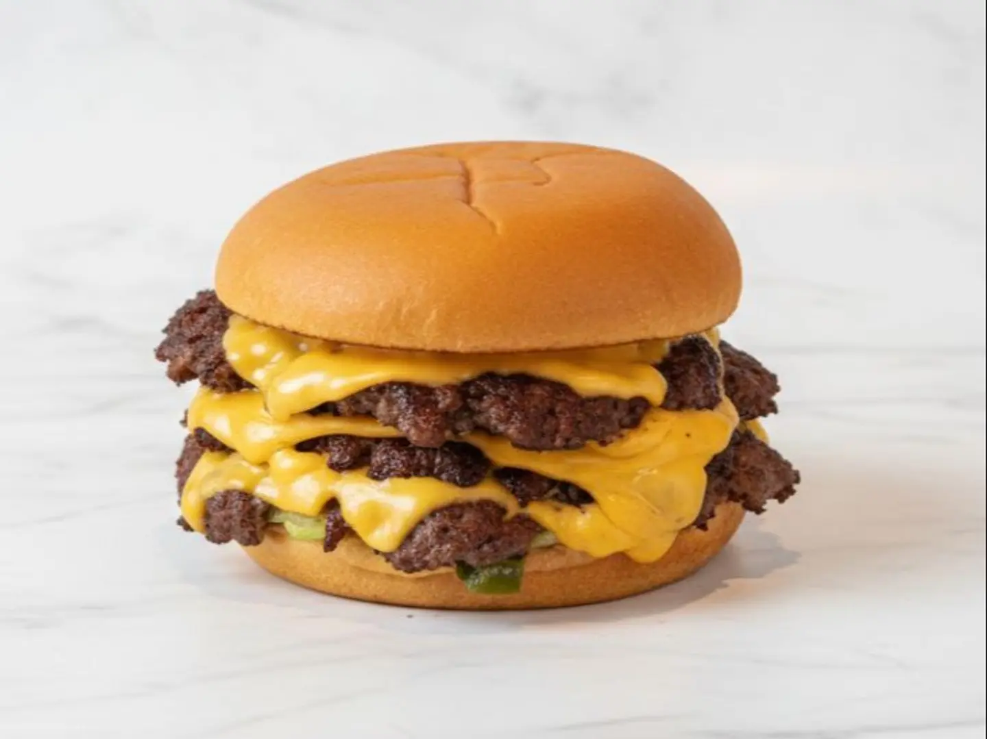 تربل برجر لحم