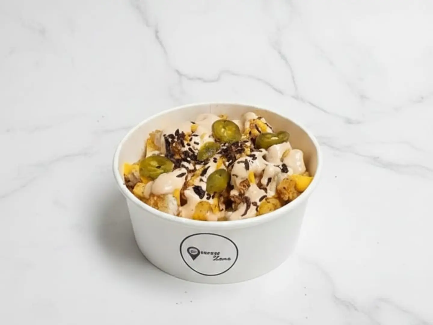 بطاطس فرايز مع قطع ستربس دجاج