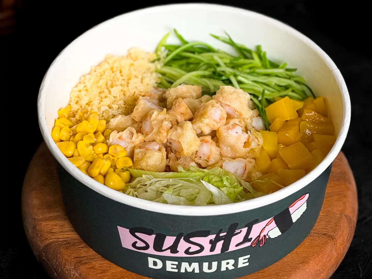 Bang Bang Chicken Poke Bowl