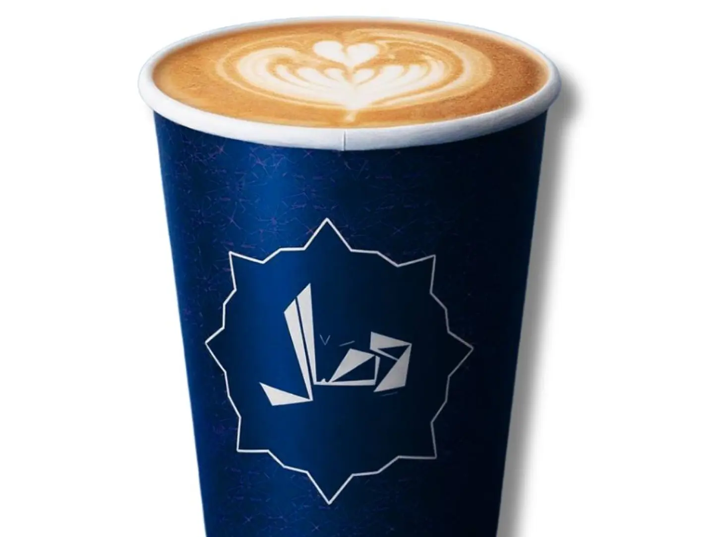 لاتيه شوكولاتة بيضاء حار