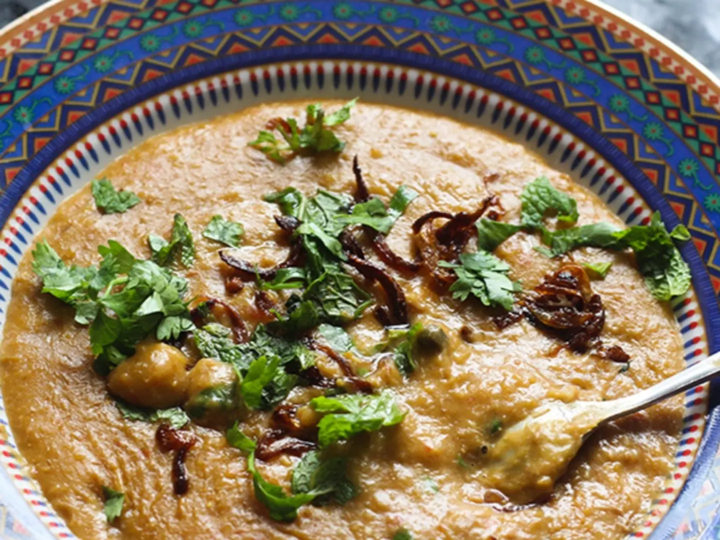 حليم لحم الضأن الحيدرآبادي