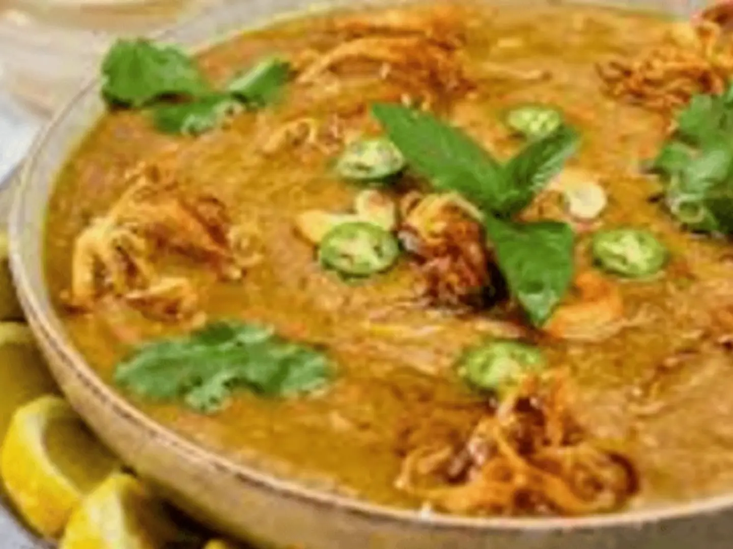 هيدر آبادي دجاج حليم كامل