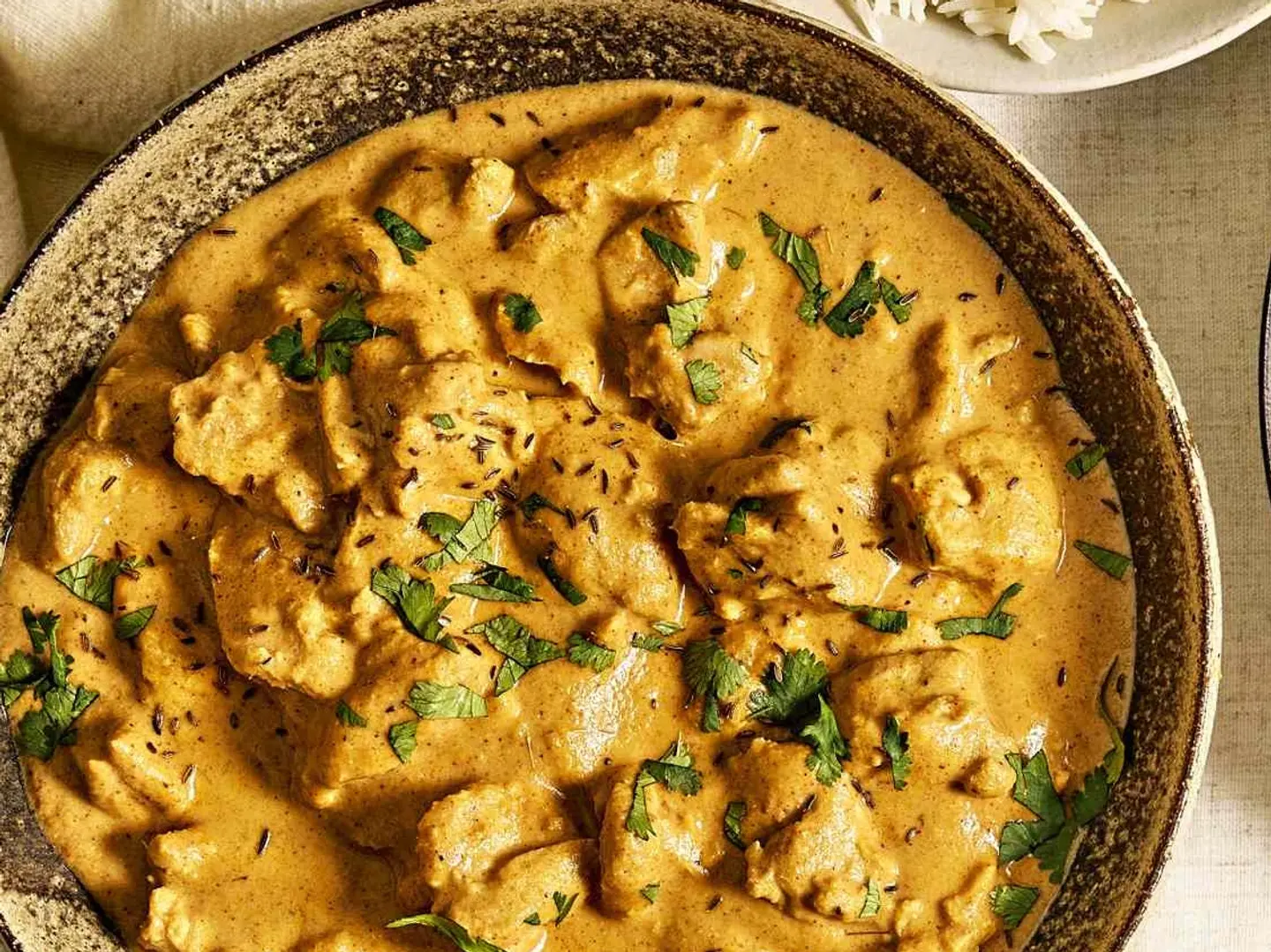 دجاج قورما كامل مع 3 روتي