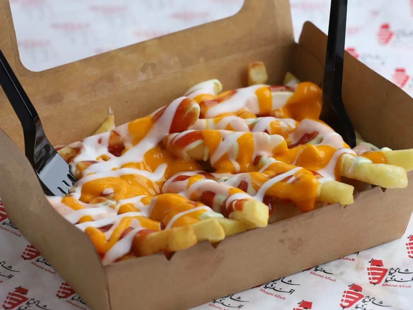 صحن بطاطس صوص