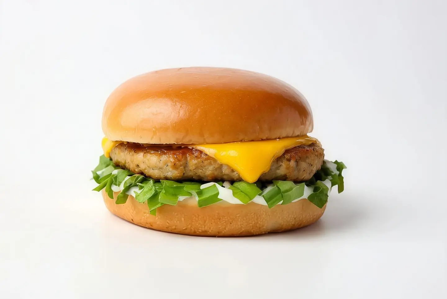 برجر دجاج ساده