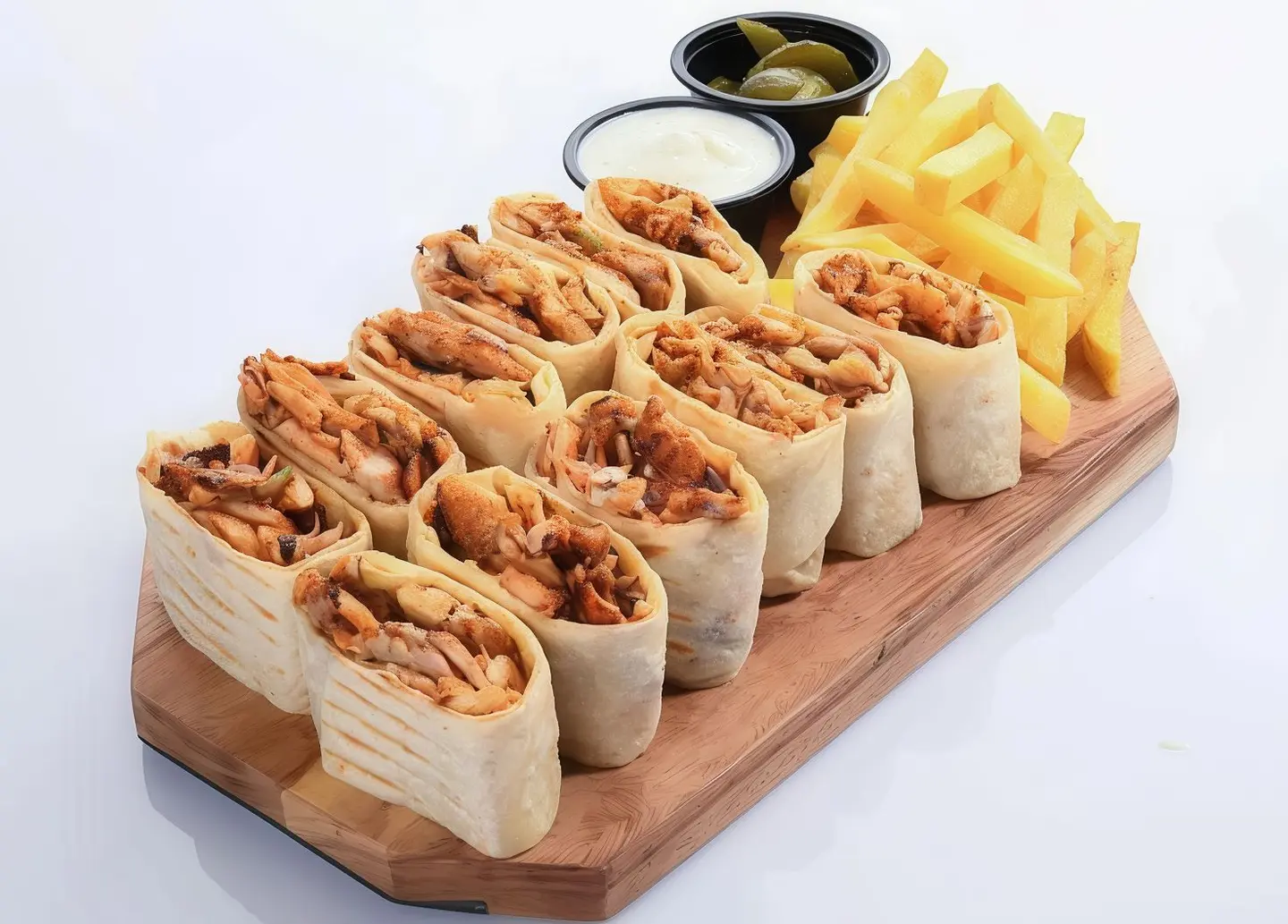 دبل شاورما عربي