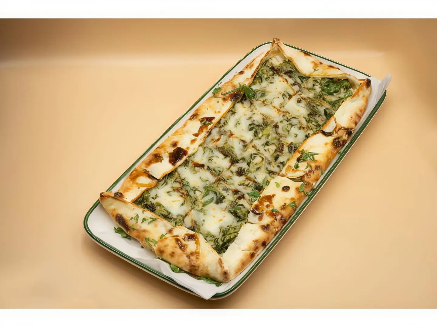 فطيرة سبانخ