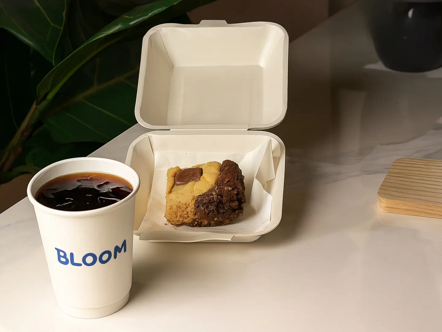Cold Brew With Brownie Cookie