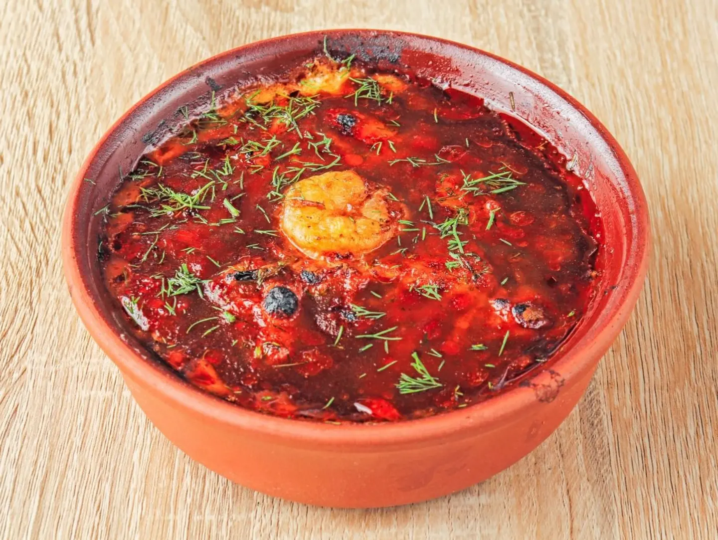 Shrimp Tagine With Vegetables