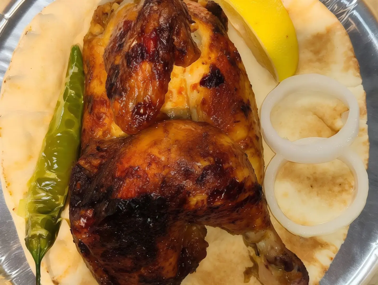 Half A Chicken Breast, Grilled Without Rice